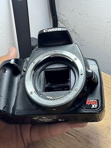micro cd: Зеркальная камера Canon EOS Digital Rebel XT (тушка) - Байонет Canon — 6