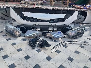 обвес на lx570: Бампер Kia, Б/у, Оригинал — 1