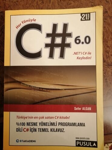 kimya test kitabı: C# 6.0 C Sharp. KİTAB "Pusula yayın evi"