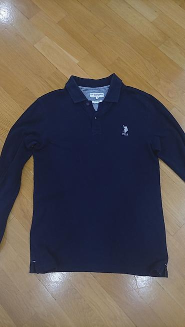 Поло: Мужское поло, U.S. Polo Assn, S, цвет - Синий — 3