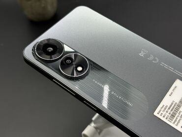телефон а 7: Oppo A78 5G, Колдонулган, 256 ГБ, түсү - Боз, 2 SIM