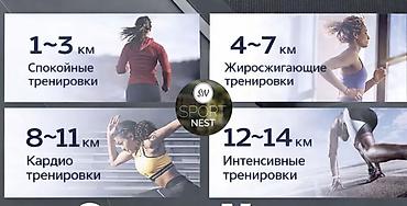 Беговые дорожки: Беговая дорожка BeDL/GO RUNNING - Зона комфортного бега: ширина — 12