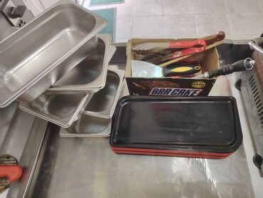 hazır biznes dönər: 3gozlu döner aparti,toster,salat qabları, döner