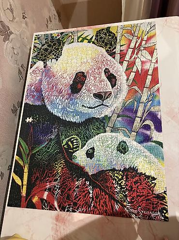 zurafə yumşaq oyuncaqlar: Anatolian “Panda” puzzle – 1000 hissə - Brend: Anatolian - Seriya — 1