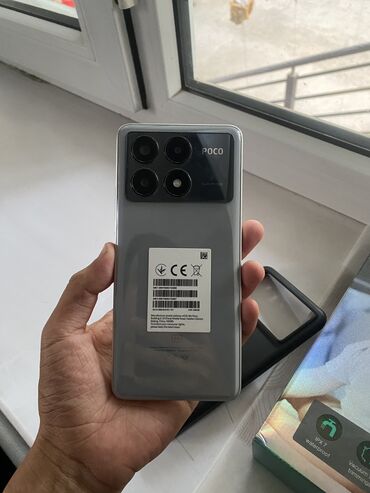 телефон редми 10 про: Poco X6 Pro 5G, Б/у, 256 ГБ, цвет - Серебристый