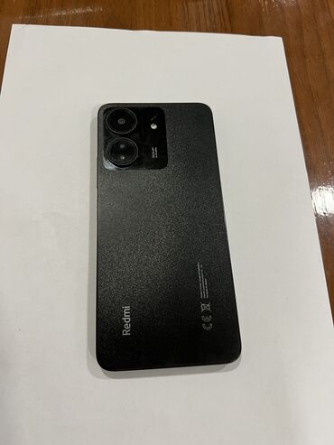 наушники для редми: Redmi, Redmi 13C, Колдонулган, 128 ГБ, түсү - Кара, 2 SIM