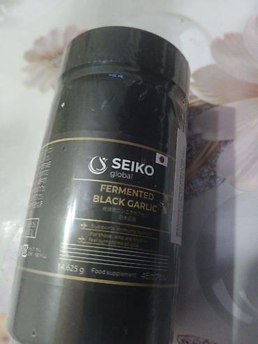 русская: SEIKO Global Fermented Black Garlic — пищевая добавка на основе — 2