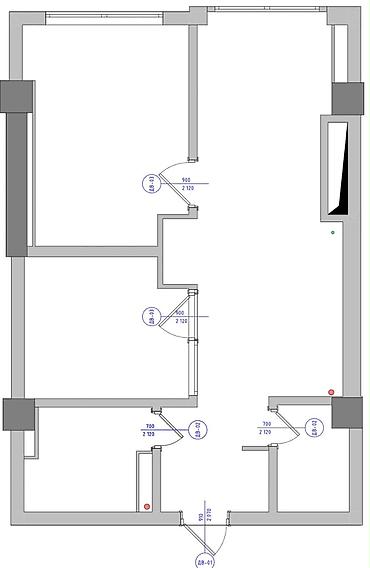 жк пионер: 2 комнаты, 52 м², Элитка, 15 этаж, Евроремонт — 6