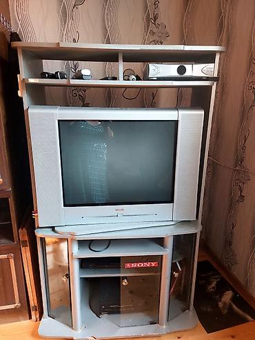 TV altlığı: Televizor və TV stendi dəsti - Markalı kineskop (CRT) televiziya — 2