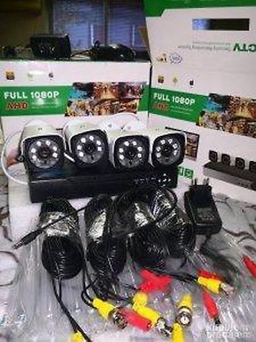 Kamere za video nadzor: Video nadzor PTZ wifi solar 16cam POE KIT FULLHD 12MP POKLON. Komplet — 25