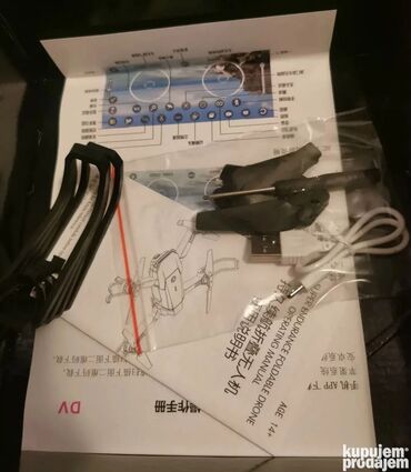 Dronovi: Dron 998 PRO 4K dual kamera GARANCIJA Dron 998 Dron-Dron sa 2 kamere — 5