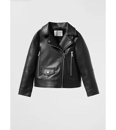 кожа брюки: Детская куртка-косуха ZARA - Размер на бирке: 8 лет / 134 см - Цвет — 5
