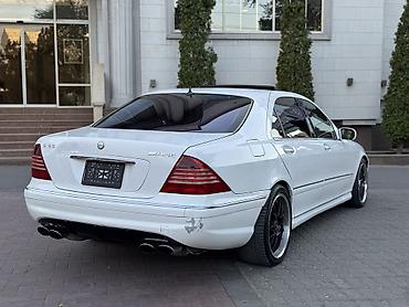 банка amg в разрезе: Mercedes-Benz S-Class: 2002 г., 5 л, Автомат, Бензин, Седан — 6