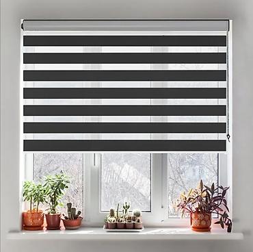 Jalüzlər: Zebra jalüz pərdə – zolaqlı ikiqat qatlama sistemi ilə işıq və — 7