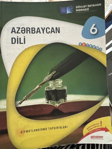 azerbaycan dilinde kitablar pdf: AZƏRBAYCAN DİLİ 6cı SİNİF QİYMƏTLƏNDİRMƏ TAPŞIRIQLARI