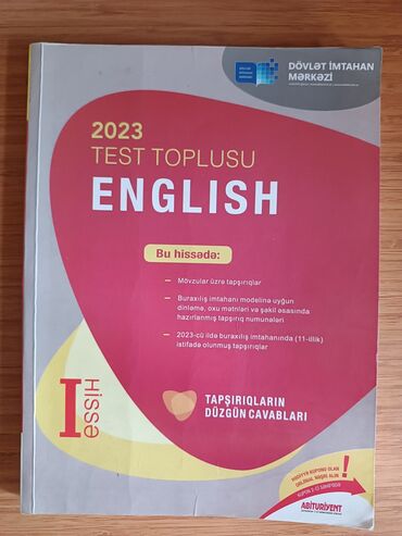 dim azərbaycan dili test toplusu 2023: DİMİnglis dili, test toplusu 1-ci hissə