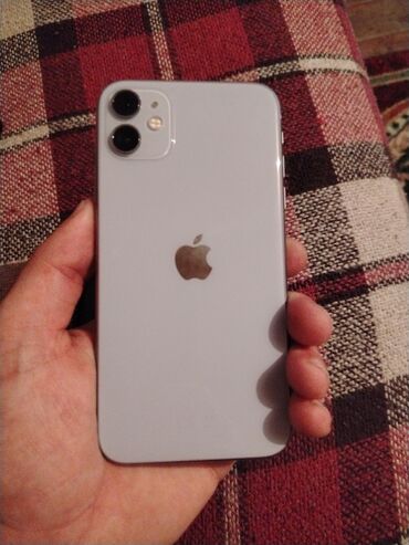 irshad telecom iphone 11 128gb: IPhone 11, Gümüşü, Face ID