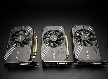 Videokart ZOTAC GeForce GTX 1060 Tİ, 6 GB, İşlənmiş