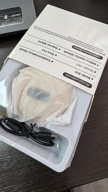 redmi note 12 pro max: Беспроводные наушники B50 Wireless Headphone (TWS) - Форм‑фактор — 4