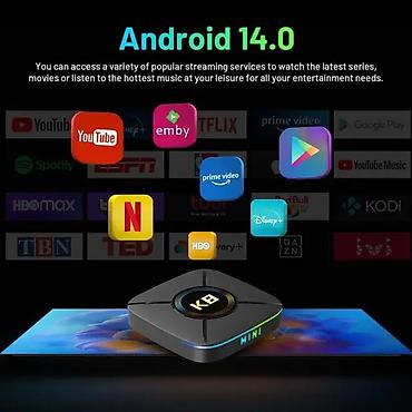hk1 box: Смарт ТВ приставка Smart TV HK1 RBOX K8 Mini 2/32GB Android 14 с — 5