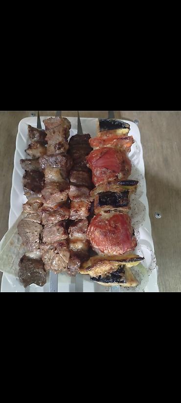 Баранина: Ассорти шашлыков на мангале - Богатое мясное ассорти, приготовленное — 2