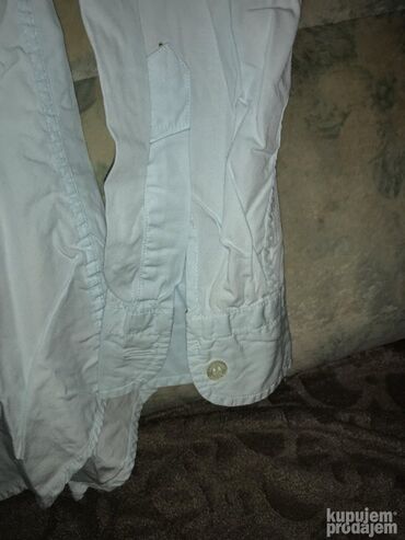 Košulje: Košulja Na duge rukave, L, XL, Moschino, bоја - Siva, Pamuk — 9