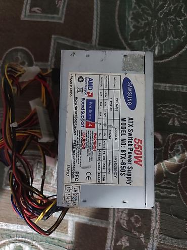 х4 gt: Блок питания ATX Switch Power Supply 550W, модель BTX-650S (Samsung на — 1