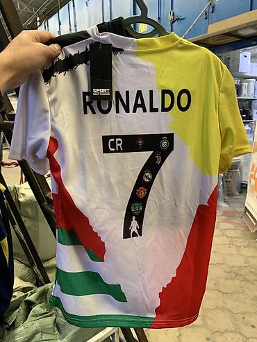 фудболка роналдо: Футбольная футболка-коллаж CR7 Размеры уточняйте! - Тематика — 2