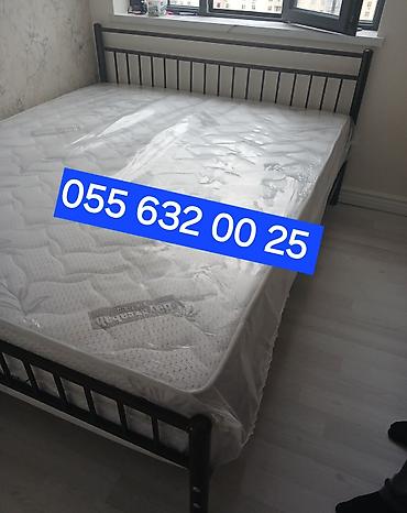 Çarpayılar: Yeni, İkinəfərlik çarpayı, Bazasız, Matras ilə, Siyirməsiz, Azərbaycan — 2