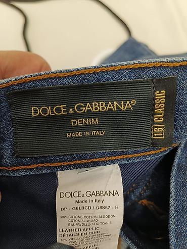 kisi geyimləri: Cins şalvar, Dolce & Gabbana — 2