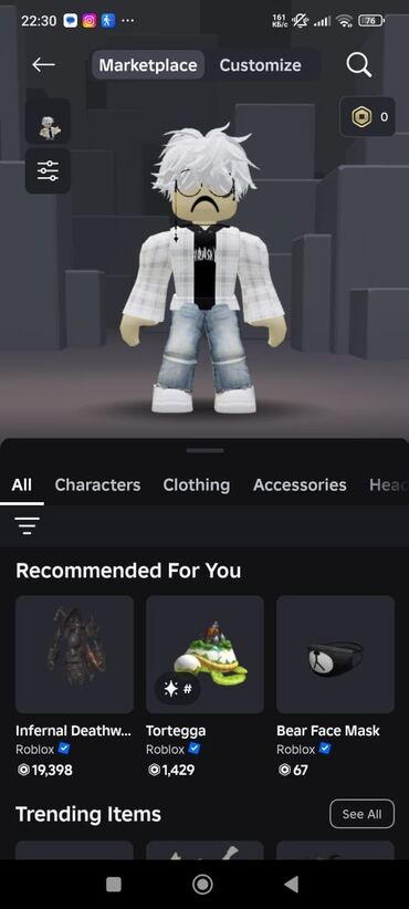 Xodunoklar: 🔥 Roblox hesabı satılır 🔥 ✅ 2022-ci ildən aktiv hesab 🎽 Çoxlu