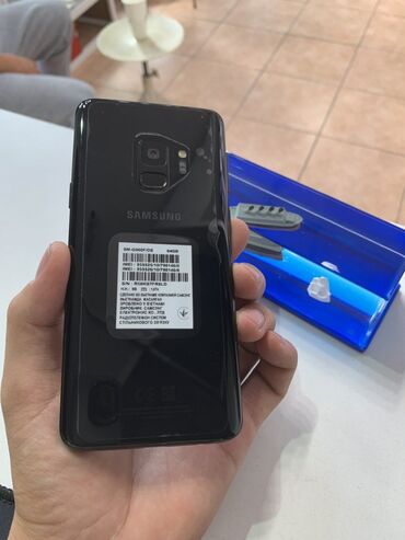 галакси самсунг: Samsung Galaxy S9, Жаңы, 64 ГБ, түсү - Кара, 2 SIM