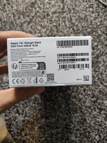 Redmi: Redmi, Redmi 13C, Б/у, 256 ГБ, цвет - Черный, 2 SIM — 10