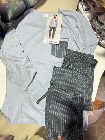 Другая мужская одежда: Мужская пижама 💯 хлопок Качественные! рынок Орто-Сай «Оберон» 📍7 ряд — 11