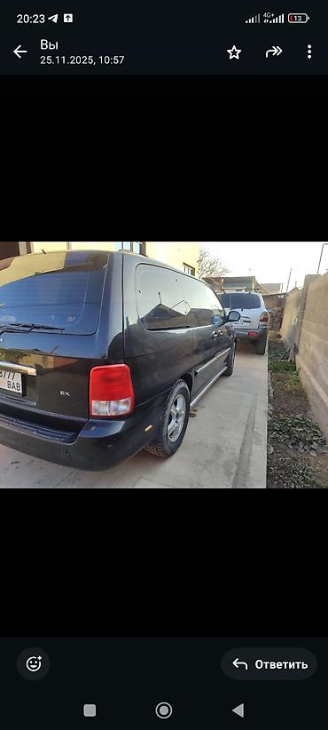 Kia: Kia Carnival: 2003 г., 0.3 л, Автомат, Дизель, Минивэн — 10