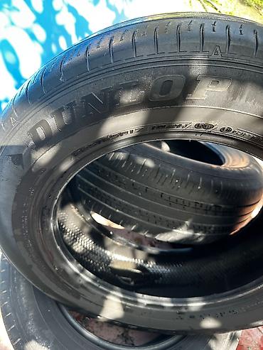 Təkərlər: Salam. 3 ədəd 17 lik dunlop. 3 ü bir yerdə 75 manat. Əyrisi cırığı — 3