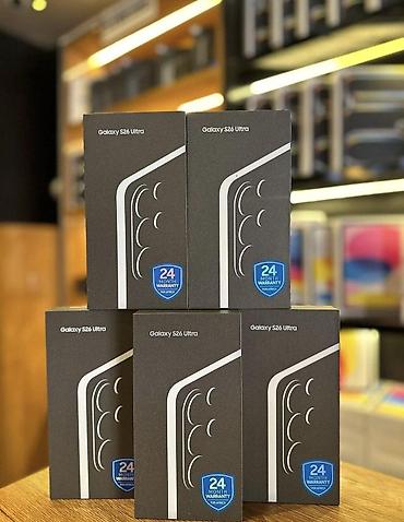 samsung a400: Samsung Galaxy S26 Ultra, 512 GB, rəng - Gümüşü, Zəmanət — 1