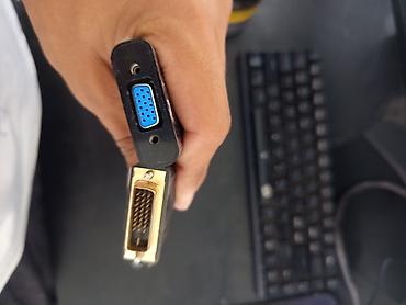 dvi hdmi: Адаптер-конвертер DVI‑I (Dual Link) на VGA - Назначение: подключение — 1