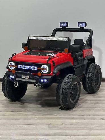 Uşaq dünyası: 🚗 Uşaq üçün şarjlı “Jeep PORO” 😎 👶 Yaş üçün uyğundur: 10 yaşa qədər ⚡ — 2
