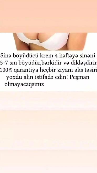 Təbii kremler çatdırılma var