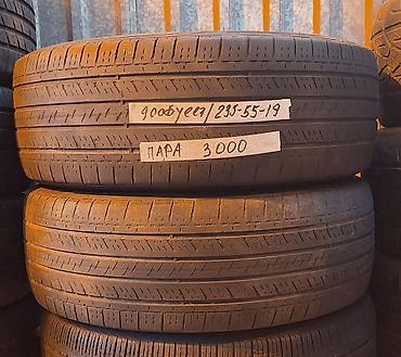 space runner: Шины 235 / 55 / R 19, Лето, Б/у, Пара, Легковые, GoodYear — 1