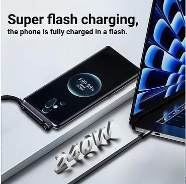Kablovi za telefone: 240W Držač za telefon sa kablom za punjenje iprenos podataka - — 6