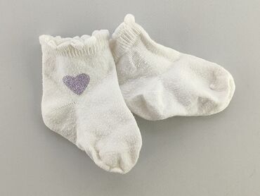 białe skarpety do czarnych butów: Socks, condition - Fair