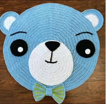 Sifarişlə əl işləri: Toxuma uşag otagna igruşka formada toxuma yastig ve toxunma xalcalar — 4