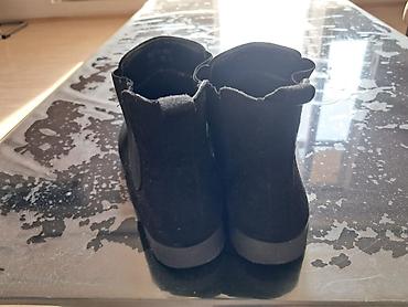 Botinkalar: Qara süet Chelsea tipli kişi ayaqqabısı - Model: Chelsea boots - — 1