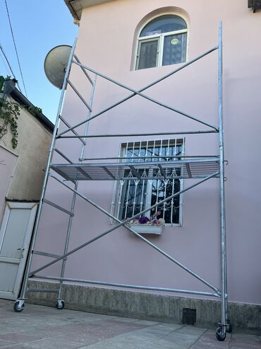 Lesa: 🪜Ayaq altı, Lesa, İskələ (skela) (kazyol) Cтроительные леса — 8