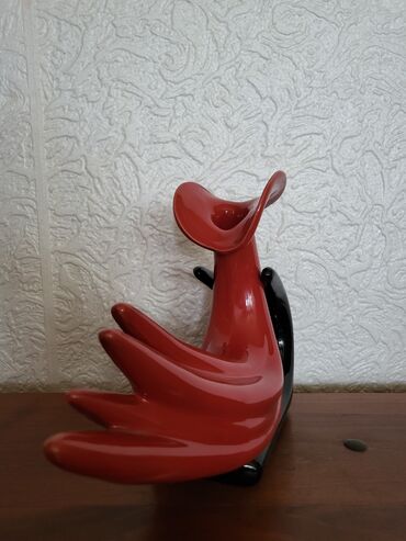 Ostali kućni dekor: Vaza nova umetnicka,vintaz,rucni rad. Visina. 21cm — 9