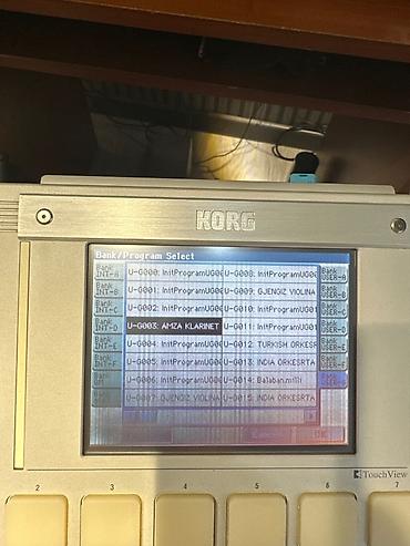 milli sazlar: Korg M3 musiqi iş stansiyası/sintezator - Modellər seriyası: Korg M3 — 2