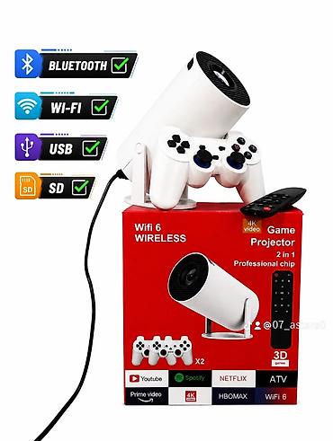 Wi‑Fi 6 Wireless 2‑in‑1 Game Projector - 2-si 1-də: layihəci və