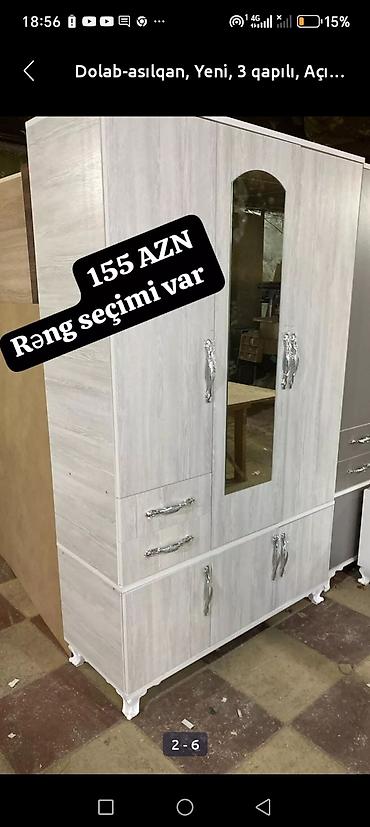 Dolab-asılqanlar: İci çölü tam laminatla dsp polka deyil 2qapi 90x2x47 140azn 3qapi — 7